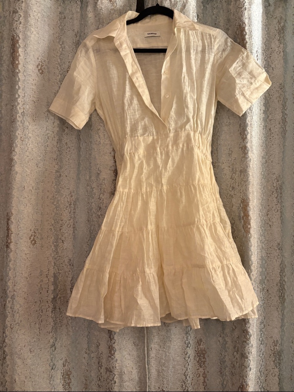 Sandro Short Ruffled Dress - Picture 2 of 5
